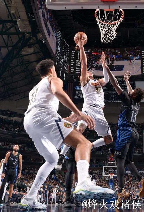 戈登穿361°AG6砍22+6+3助掘金胜独行侠